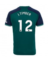 Arsenal Jurrien Timber #12 Alternativní Dres 2023-24 Krátký Rukáv